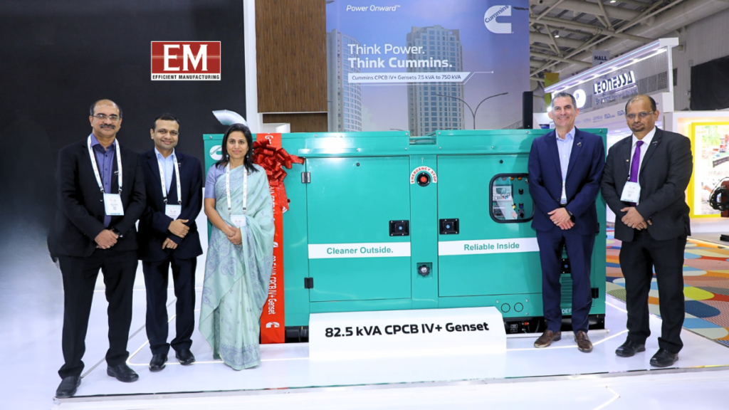 Cummins India Showcases its Next-Generation Power Portfolio for Infrastructure and Construction at EXCON 2025