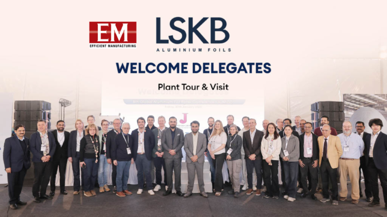 LSKB Aluminium Foils and JUPALCO Host Global Aluminium Foil Industry Leaders at Sonipat Facility During GLAFCO 2026